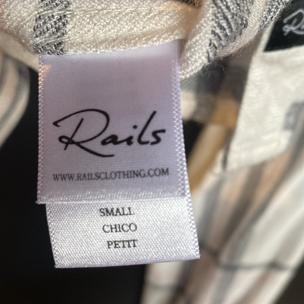 Rails Hunter Cabincore Plaid L/S Button Down Crea… - image 6